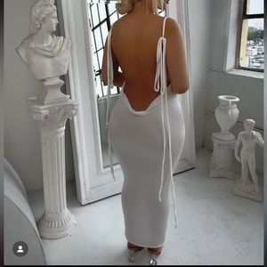 White summer dress